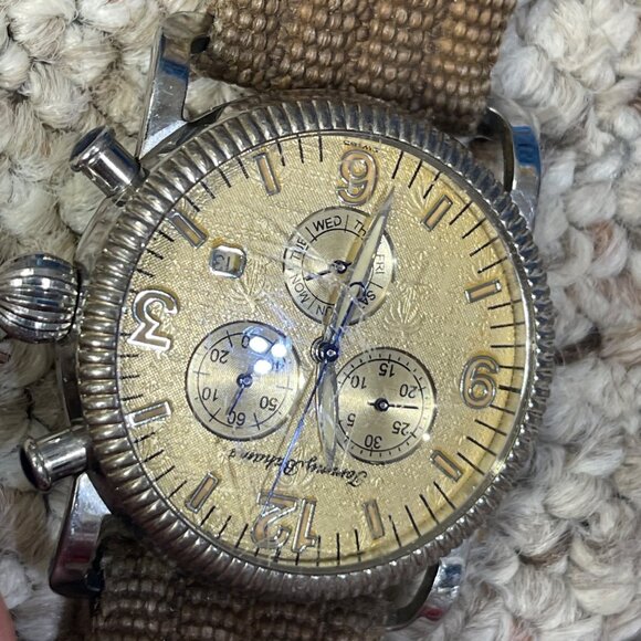 Tommy Bahama Men's Watch TB 1021 Sterling Swiss VTG 40mm (READ) - Picture 13 of 13